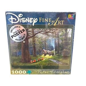Disney Fine Art Puzzle ‘Off To Home We Go’ Seven Dwarfs 1000 Pcs NEW Sealed